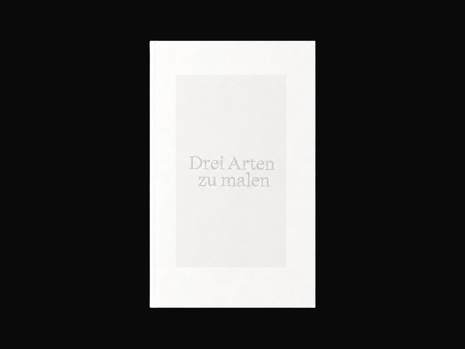 Drei Arten zu malen
